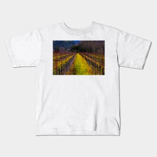 Sonoma Mustard Vineyards Kids T-Shirt